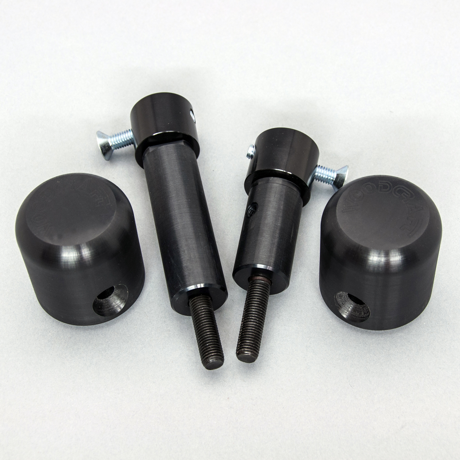 WOODCRAFT Kawasaki Ninja 400 (ex400) RACE Frame Slider Kit (includes 50